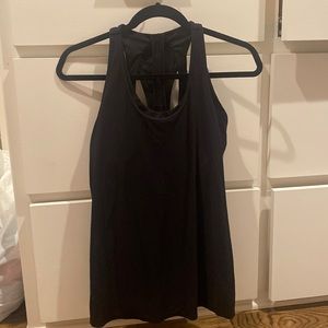Lululemon Tank with Built-In Bra & Mesh Detail - Size 8